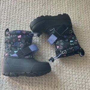 Northside Black Toddler Snow Boots